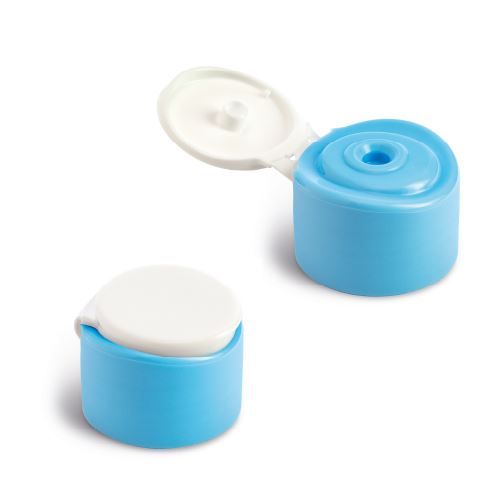 Bicolor cylindrical flip-top cap 28/410 (#854)
